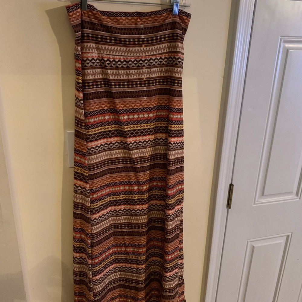Female colorful skirt